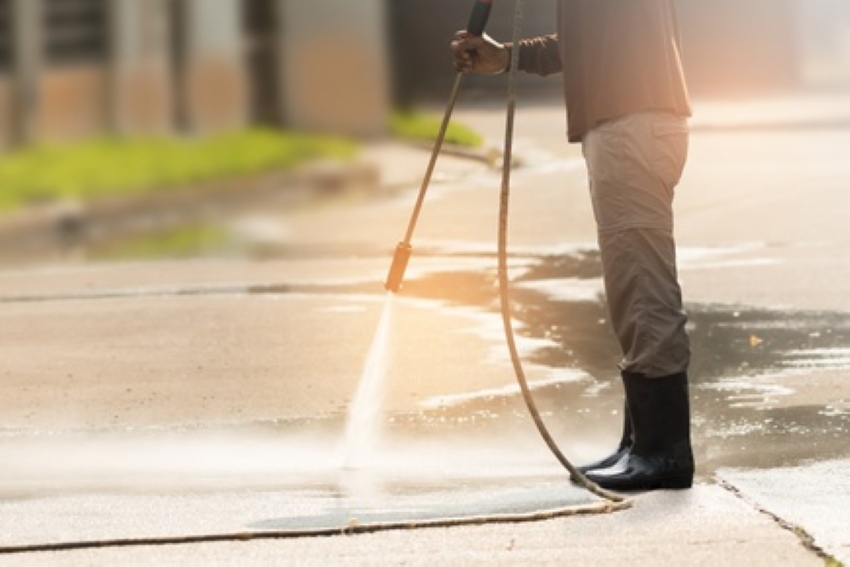 Pressure Washing Concrete Driveway Sidewalk Patio Hanover, Luzerne County, PA